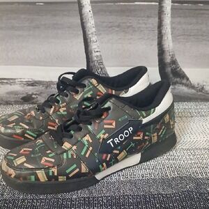Troop Men's Black and Multicolor Sneakers